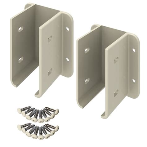 outdoor essentials fence post brackets